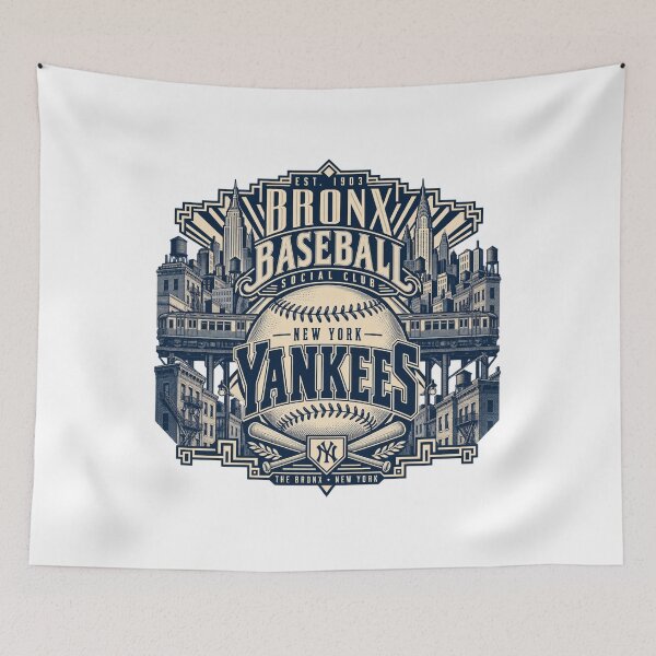 Item preview, Bronx Baseball Social Club Vintage Emblem designed and sold by Dresut.