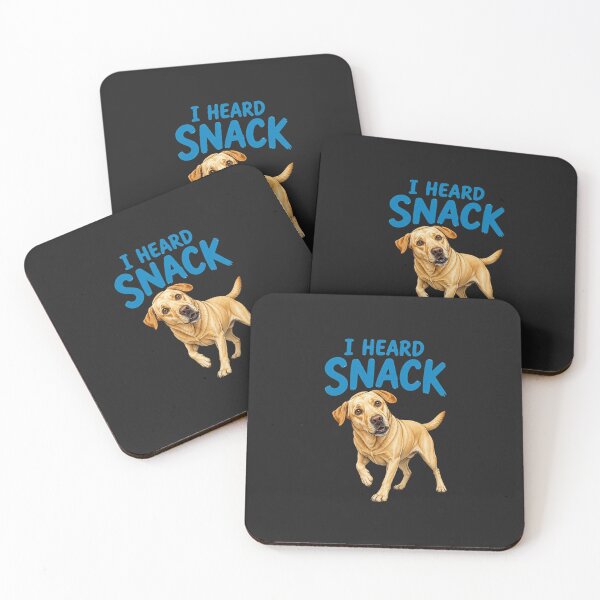 Item preview, I Heard Snack Funny Labrador Retriever designed and sold by AdicretorDesign.