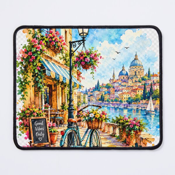 Item preview, Watercolor european street art designed and sold by urbanshop7.