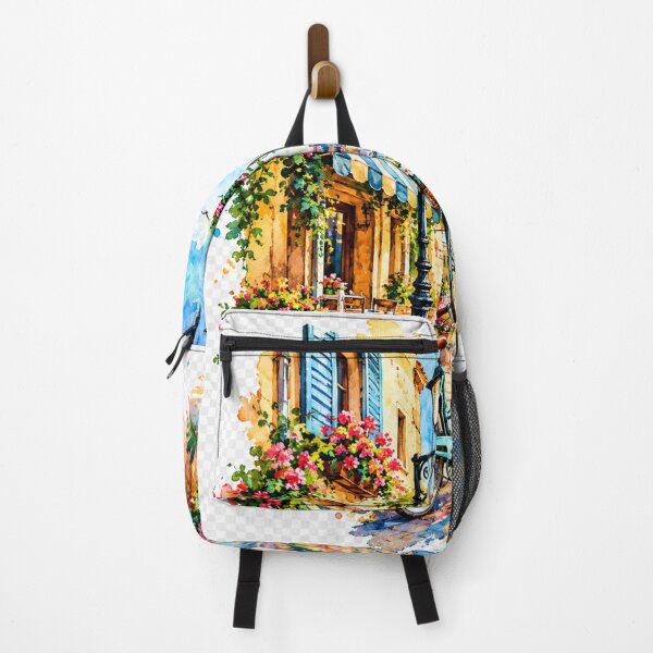 Item preview, Watercolor european street art designed and sold by urbanshop7.