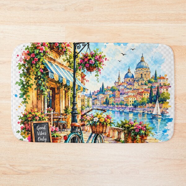 Artikelvorschau, Europäische Straßenkunst in Aquarell entworfen und verkauft von urbanshop7.