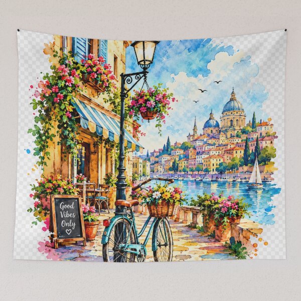 Artikelvorschau, Europäische Straßenkunst in Aquarell entworfen und verkauft von urbanshop7.