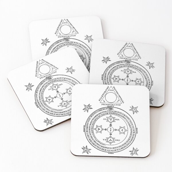 Item preview, Ars Goetia King Solomon Summoning Circle and Summoning Triangle Demons designed and sold by undaememe.