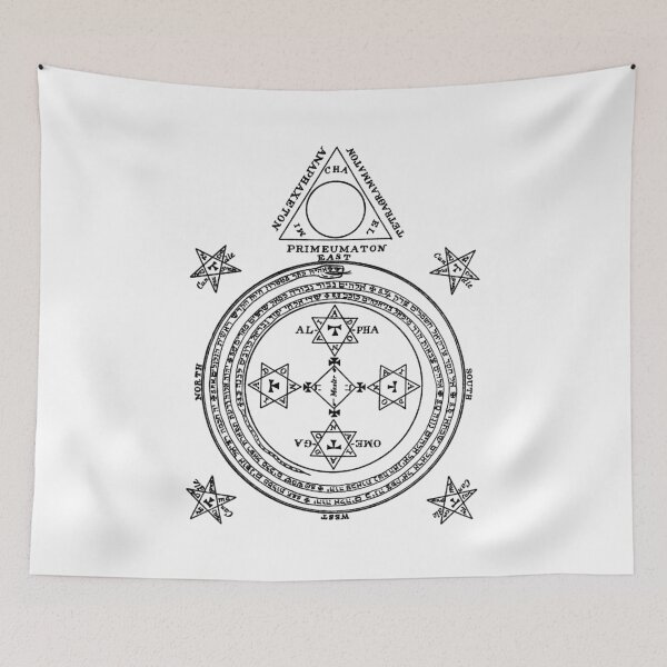 Item preview, Ars Goetia King Solomon Summoning Circle and Summoning Triangle Demons designed and sold by undaememe.