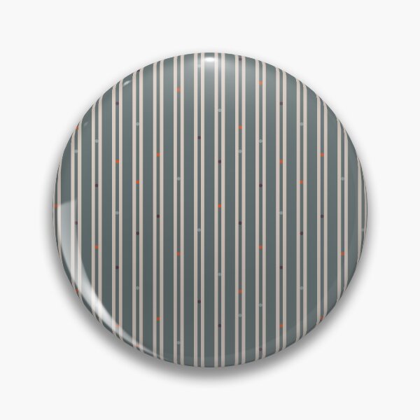 Item preview, Contemporary Heritage Dotted Stripe - Orange teal burgundy & white designed and sold by pakanta.