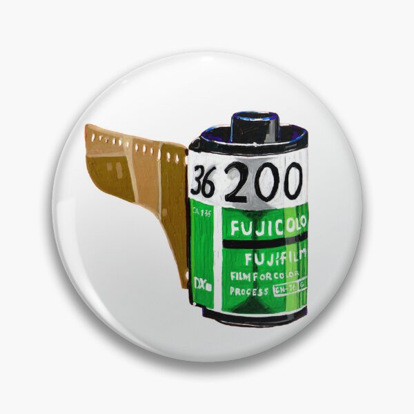Item preview, Hand Painted vintage Fiji film canister  designed and sold by KateIvesArt.