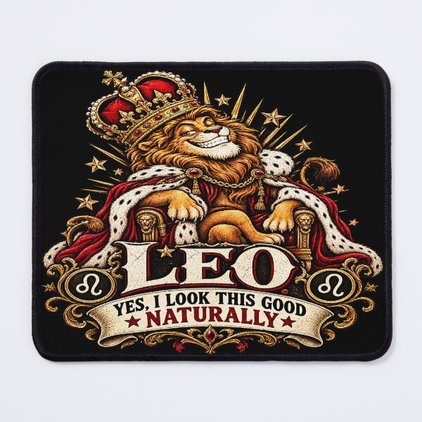 Item preview, Leo Yes, I Look This Good Naturally designed and sold by TheInkRaven.