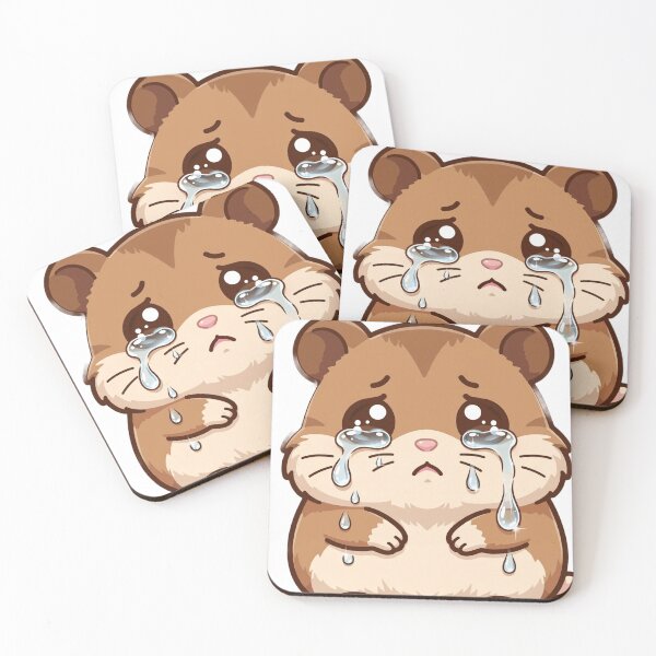 Item preview, cute crying Hamester sad Tears designed and sold by Artistprinter.