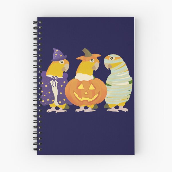 Item preview, Halloween White Bellied Caique Illustration  designed and sold by FandomizedRose.