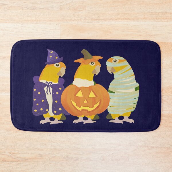 Item preview, Halloween White Bellied Caique Illustration  designed and sold by FandomizedRose.