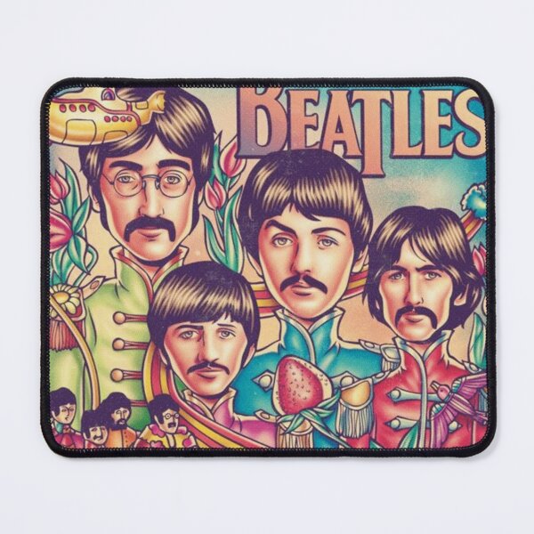 Item preview, The Beatles Original Custom Vintage Music Band Tee Unique Poster Wall Art designed and sold by Cool Robot Bro..