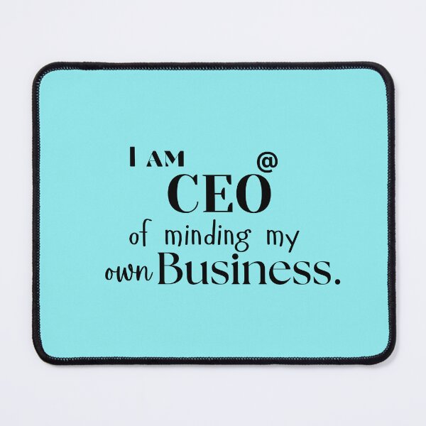 Item preview, CEO designed and sold by LeCattArtist.