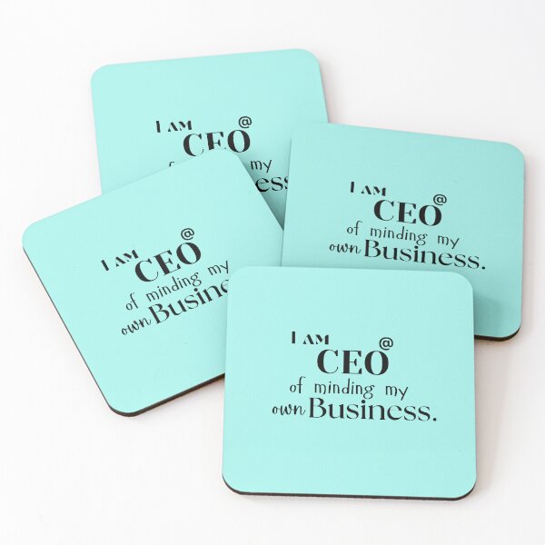 Item preview, CEO designed and sold by LeCattArtist.