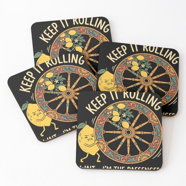 Item preview, Keep It Rolling Funny Sicilian Lemon Cart designed and sold by MarianneFrank.