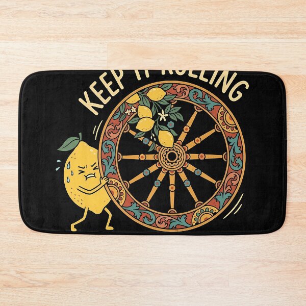 Item preview, Keep It Rolling Funny Sicilian Lemon Cart designed and sold by MarianneFrank.