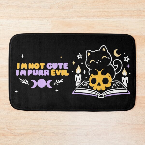 Item preview, I'm not cute. I'm purr evil designed and sold by iagorfrost.