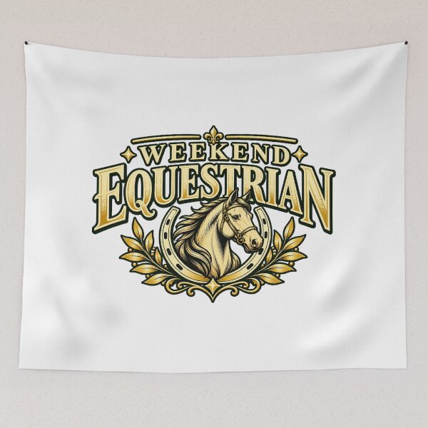 Item preview, Weekend Equestrian — Vintage Horse Riding Aesthetic designed and sold by GingaArt.
