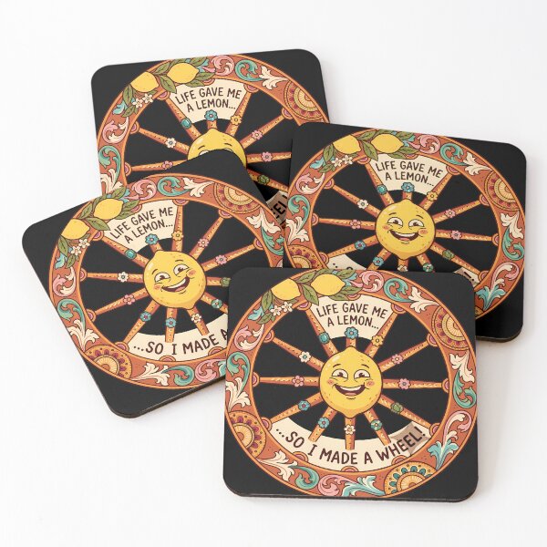 Item preview, Sicilian Cart Wheel Life Gave Me A Lemon designed and sold by MarianneFrank.