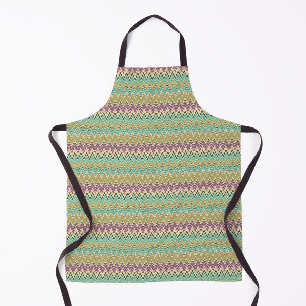 Item preview, Colored zigzags. Retro pattern.  designed and sold by fuzzyfox.