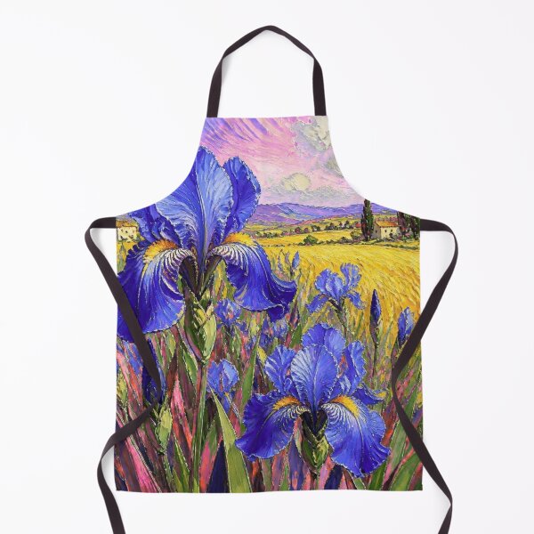 Item preview, Blue Irises in a Summer Field designed and sold by FlowerSeller1.