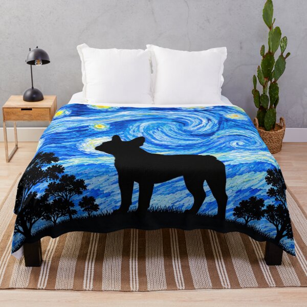 Item preview, Funny French Bulldog Starry Night Painting Moon Star Mom Dad Kids designed and sold by FurryHavenPH.
