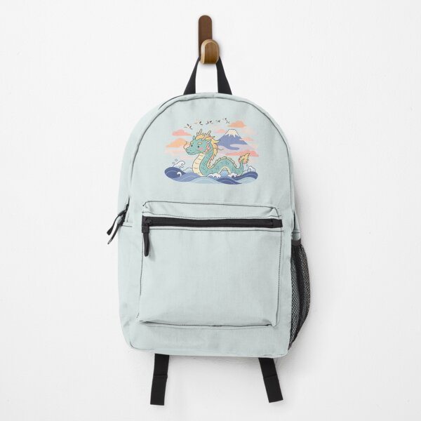 Item preview, Kawaii Japanese Sea Dragon | Mount Fuji Wave Art designed and sold by MrDev.