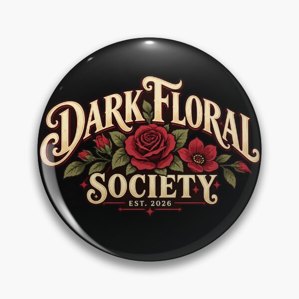 Item preview, Dark Floral Society — Gothic Botanical Vintage Aesthetic designed and sold by GingaArt.