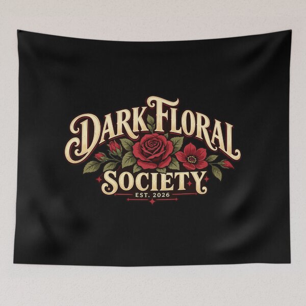 Item preview, Dark Floral Society — Gothic Botanical Vintage Aesthetic designed and sold by GingaArt.