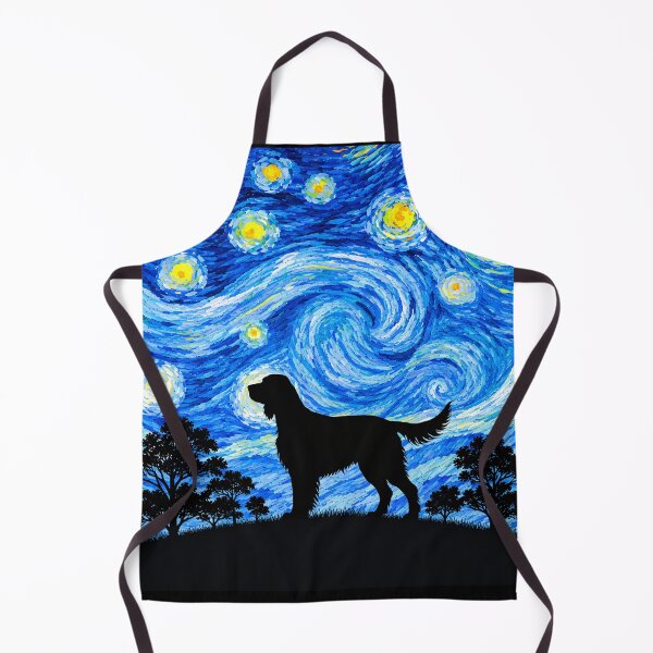 Item preview, Funny Gordon Setter Dog Starry Night Painting Moon Star Mom Dad Kids designed and sold by FurryHavenPH.