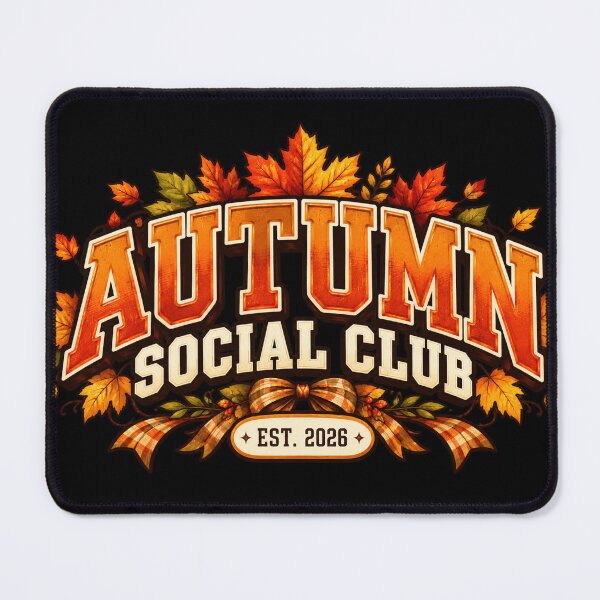 Item preview, Autumn Social Club — Vintage Fall Aesthetic designed and sold by GingaArt.