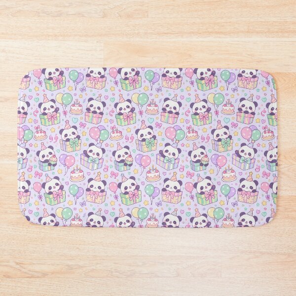Item preview, Kawaii Birthday Panda Gift Box Pattern designed and sold by Soft Berry Studio.
