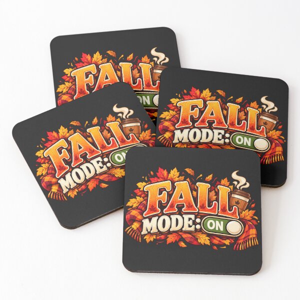 Item preview, Fall Mode On — Retro Autumn Aesthetic designed and sold by GingaArt.