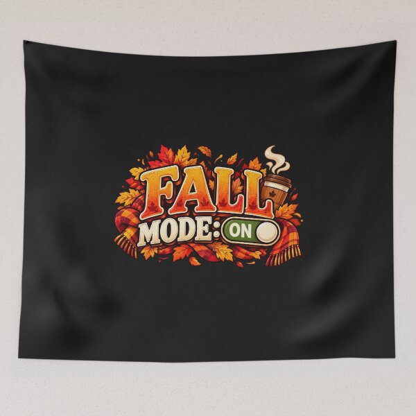 Item preview, Fall Mode On — Retro Autumn Aesthetic designed and sold by GingaArt.