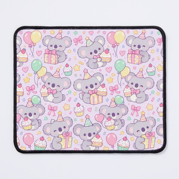 Item preview, Kawaii Birthday Koala Gift Pattern designed and sold by Soft Berry Studio.