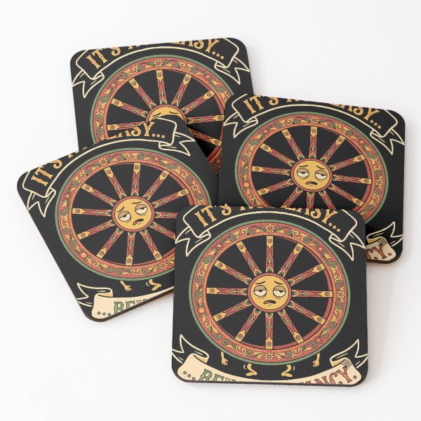 Item preview, Sicilian Cart Wheel It's Not Easy Being So Fancy designed and sold by MarianneFrank.