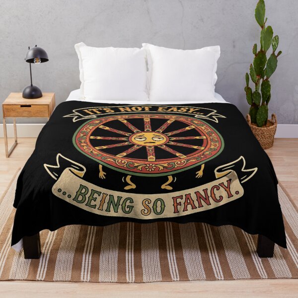 Item preview, Sicilian Cart Wheel It's Not Easy Being So Fancy designed and sold by MarianneFrank.