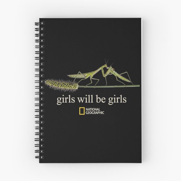Item preview, Girls Will Be Girls Praying Mantis Funny Insect Nature Lover Graphic T-Shirt designed and sold by VelourEmber.