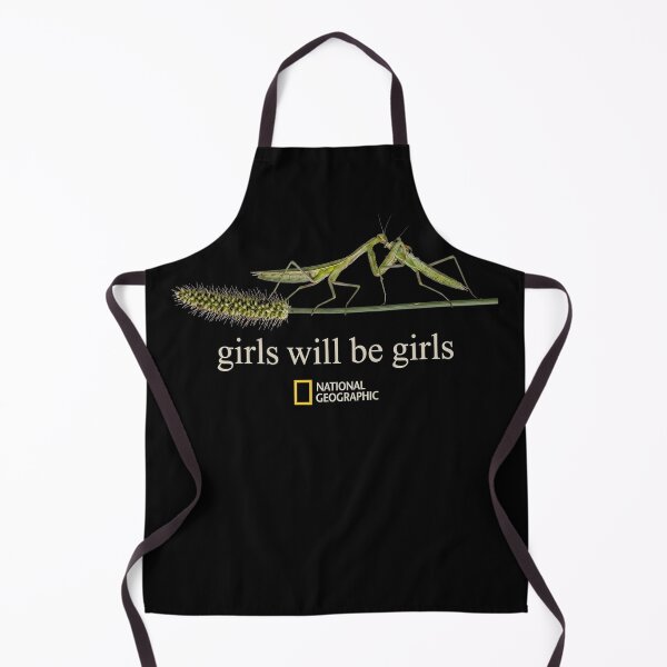 Item preview, Girls Will Be Girls Praying Mantis Funny Insect Nature Lover Graphic T-Shirt designed and sold by VelourEmber.