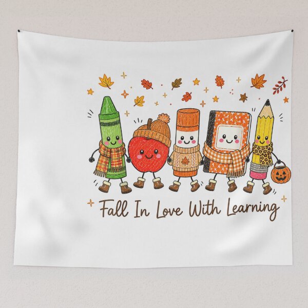 Item preview, Fall in Love with Learning Teacher Classroom Women Kids designed and sold by LASTIQUE-dd.