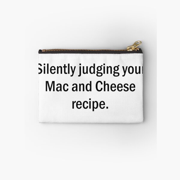 Item preview, "Silently Judging Your Mac and Cheese Recipe" Dark designed and sold by ShopCNTS.