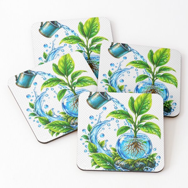 Item preview, Watering plant growth  designed and sold by urbanshop7.