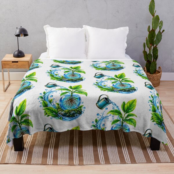Item preview, Watering plant growth  designed and sold by urbanshop7.
