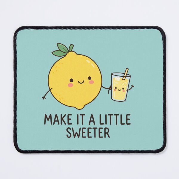 Item preview, Make It a Little Sweeter | Cute Lemonade Art designed and sold by MrDev.