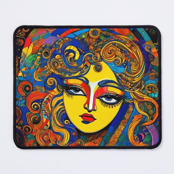 Item preview, Psychedelic Beauty Queen designed and sold by TheDarkWardrobe.