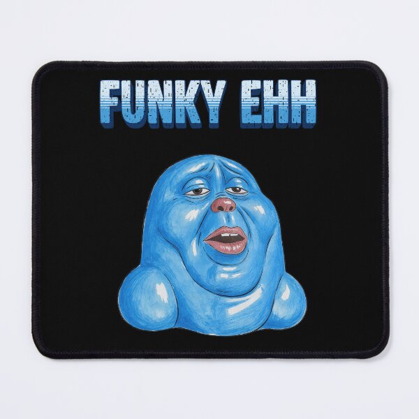 Item preview, Funky Ehh Weird Funny Blue Blob Viral Brainrot Meme designed and sold by BelkaMed.