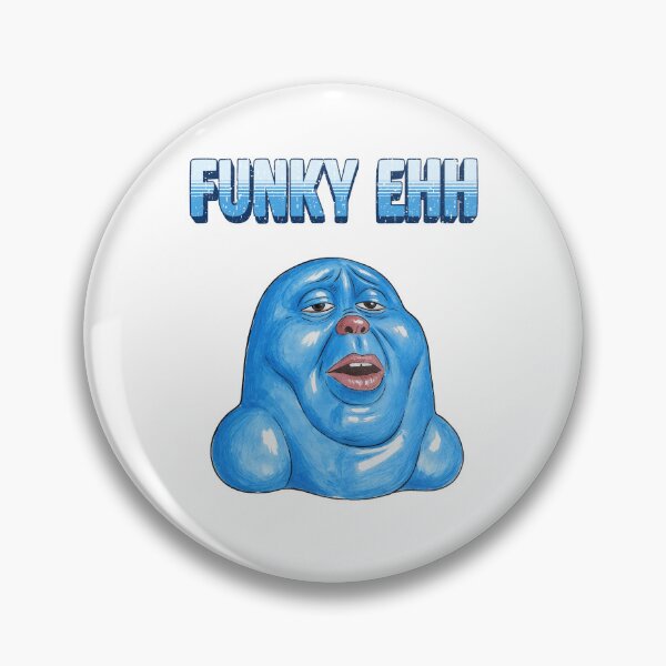 Item preview, Funky Ehh Weird Funny Blue Blob Viral Brainrot Meme  designed and sold by BelkaMed.