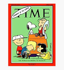 Charlie Brown/ Peanuts on the Cover of Time Magazine Photographic Print