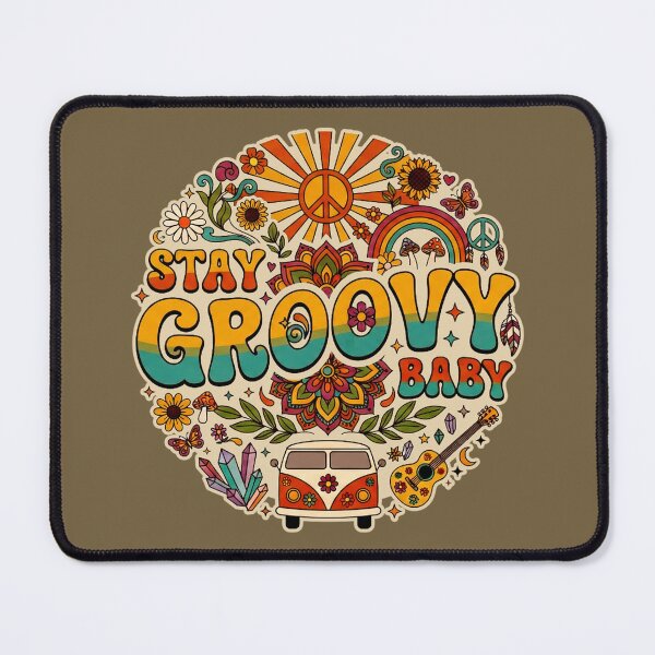 Item preview, Stay Groovy Baby designed and sold by Finding Source Designs.