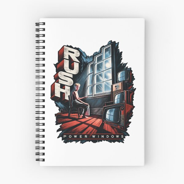 Item preview, RUSH Power Windows Retro Vintage Rock Album Inspired Graphic designed and sold by Jadegothgobby.