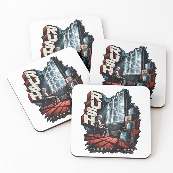 Item preview, RUSH Power Windows Retro Vintage Rock Album Inspired Graphic designed and sold by Jadegothgobby.